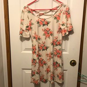 Floral spring dress